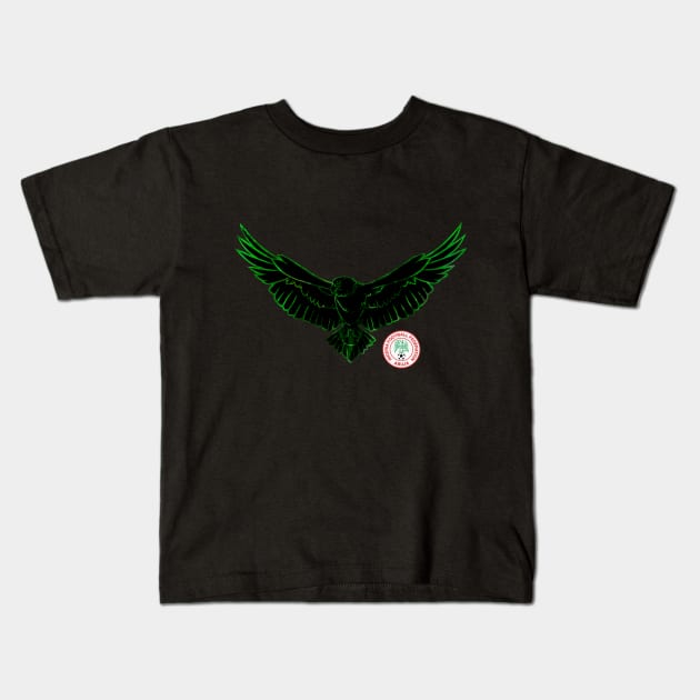 Nigeria World Cup 2018 Kids T-Shirt by TheRoyalLioness